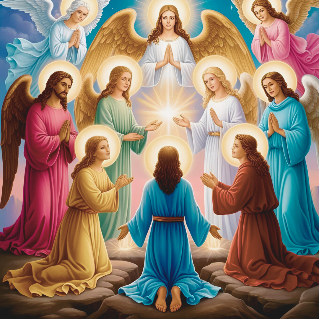 No mundo da Luz todos trabalham como um só, transmitindo sempre muito Amor